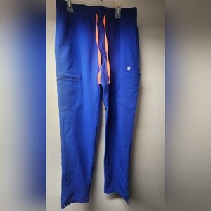 Figs Women's S/T Winning Blue Scrub Pants